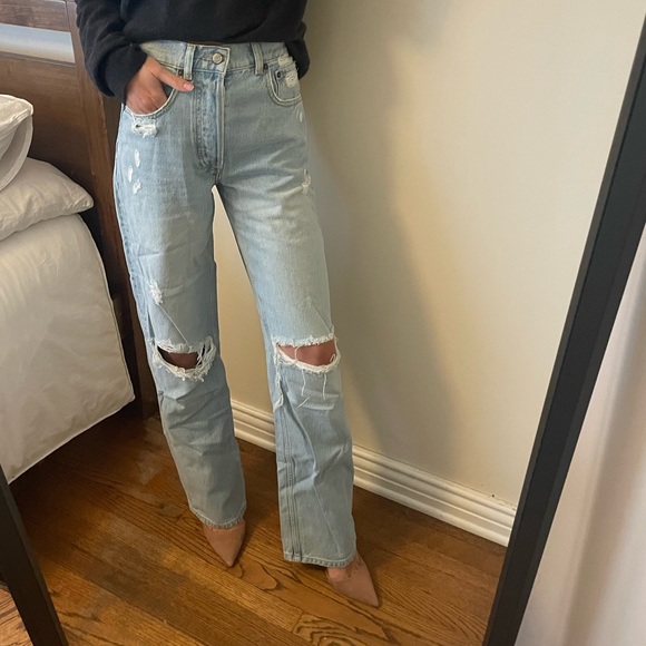 Wide Leg full length jean - Picture 2 of 8